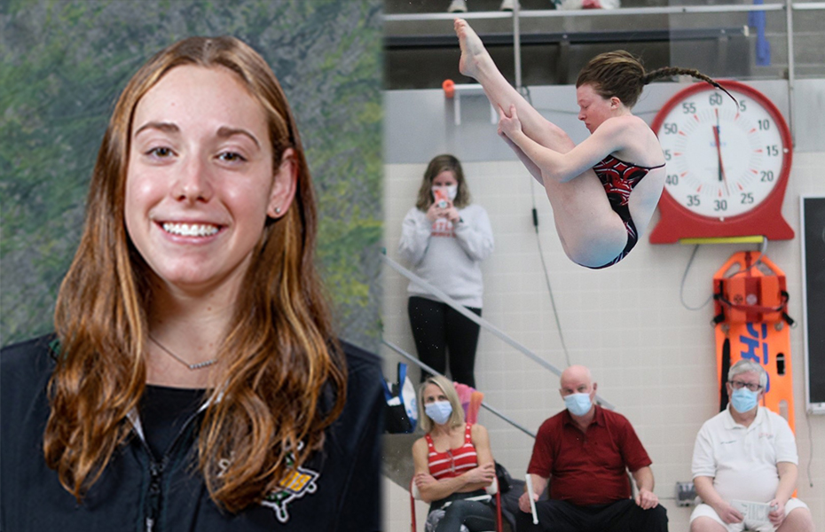 Parente and Williams Earn PrestoSports Women's Swimmer and Diver of the Week Honors