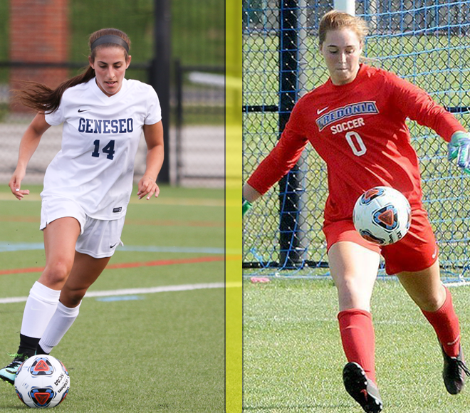 SUNYAC announces Women's Soccer Athletes of the Week