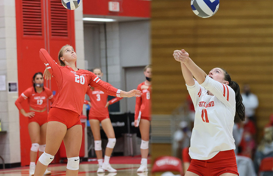 Southcott and Haegele Earn PrestoSports Women's Volleyball Weekly Honors