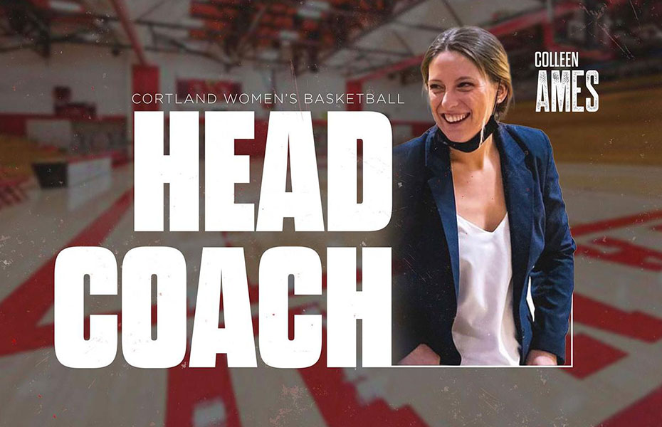 Colleen Ames Selected as Cortland Women's Basketball Head Coach