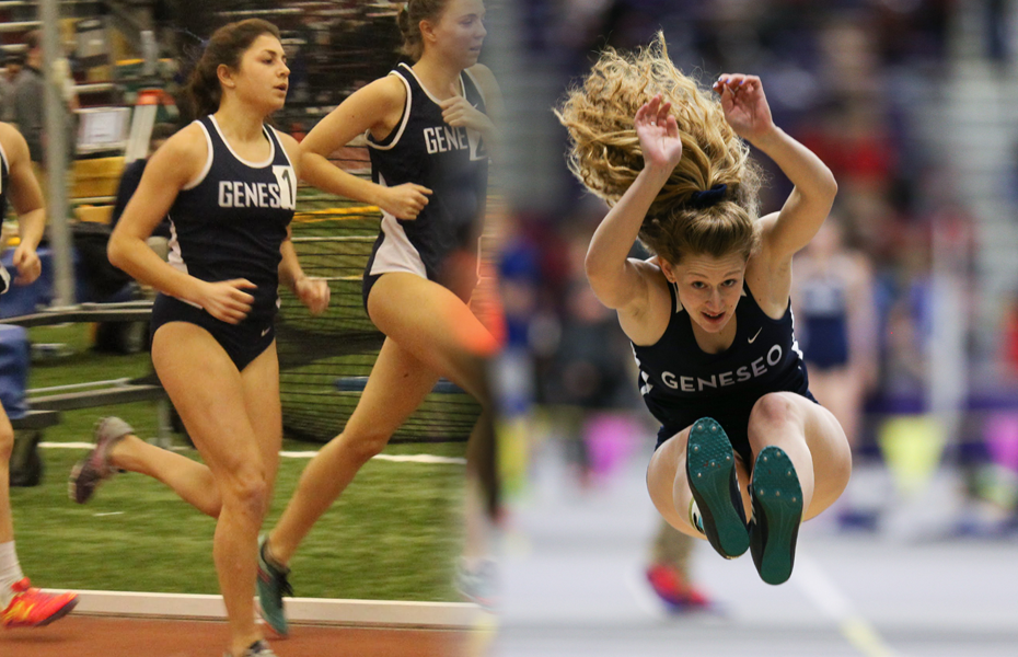 Geneseo's Ramirez and Held honored as SUNYAC Women's Track and Field Athletes of the Week