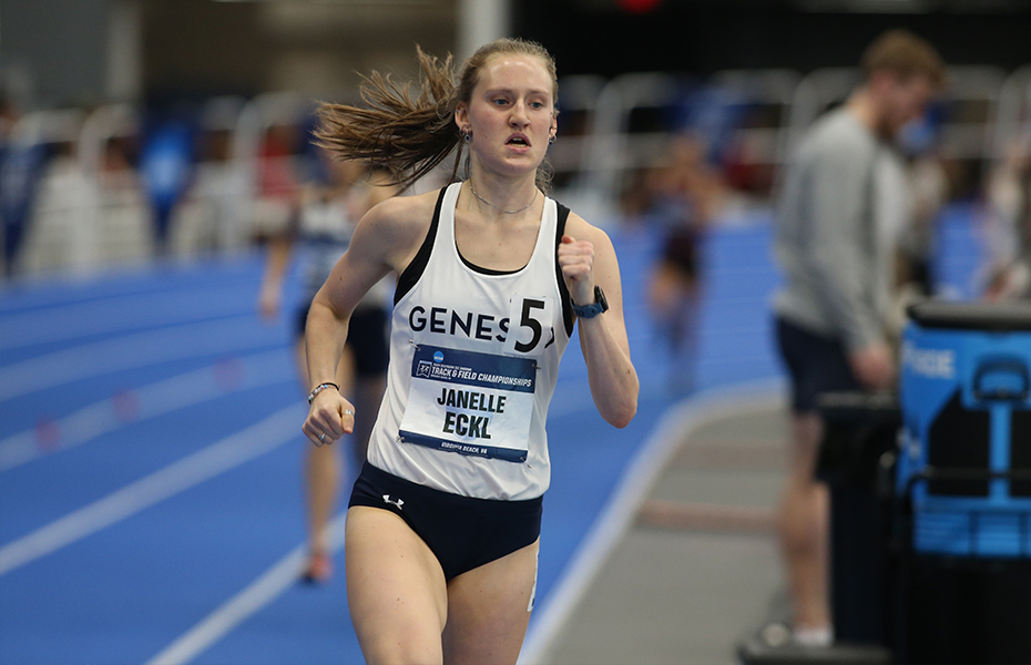 Eckl Tabbed 2024 SUNYAC Women's Indoor Track & Field Scholar Athlete of the Year