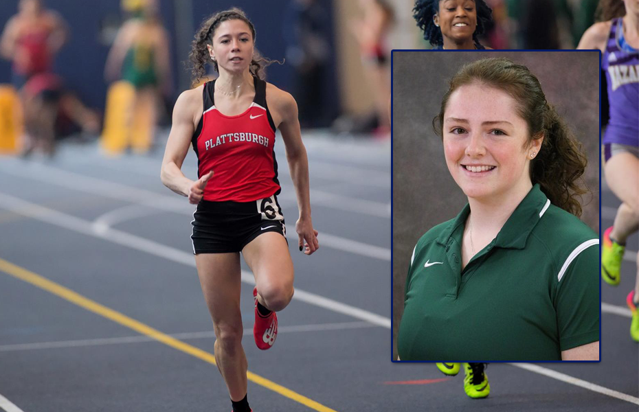 Plympton and Craven selected as SUNYAC Women's Track and Field Athletes of the Week