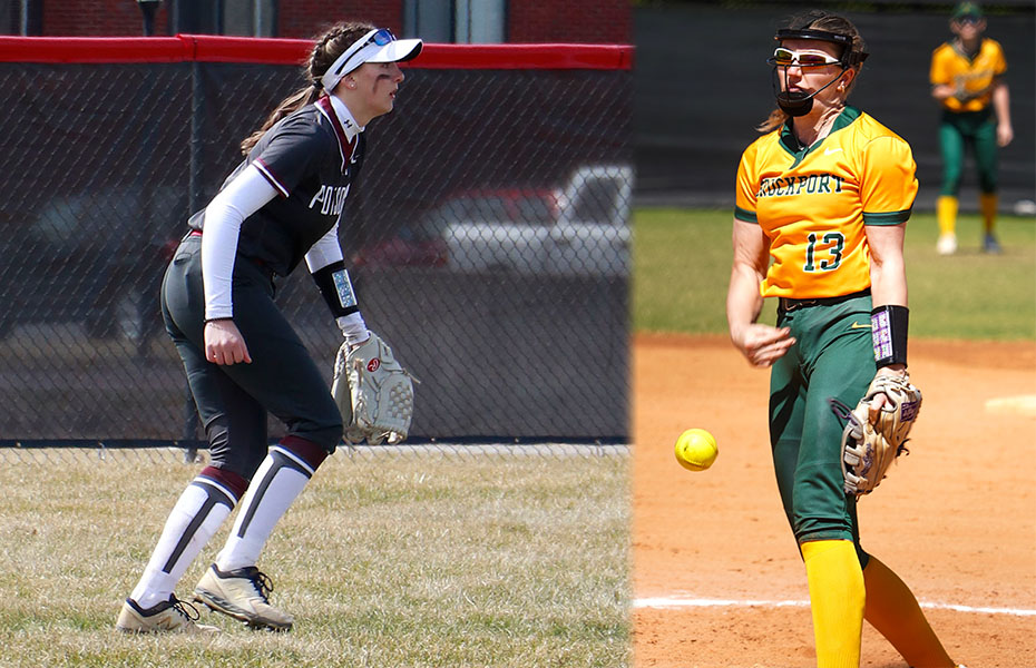 Moscarello and Phillips Tabbed SUNYAC Softball Athletes of the Week