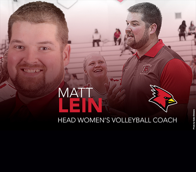 Matt Lein named head women's volleyball coach at Plattsburgh