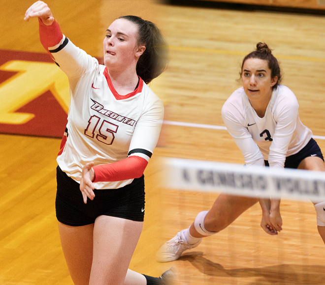 Culeton, Ayzenberg recognized as Women's Volleyball Athletes of the Week