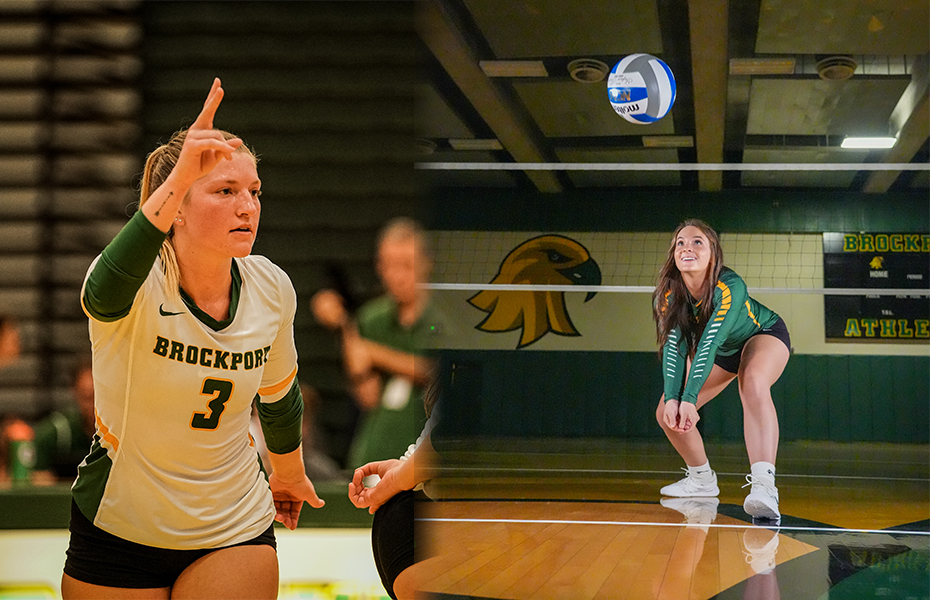 Thompson and Bowen Earn Volleyball Athletes of the Week Awards