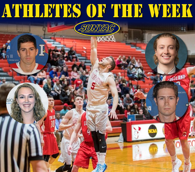 Basketball and ice hockey weekly awards released