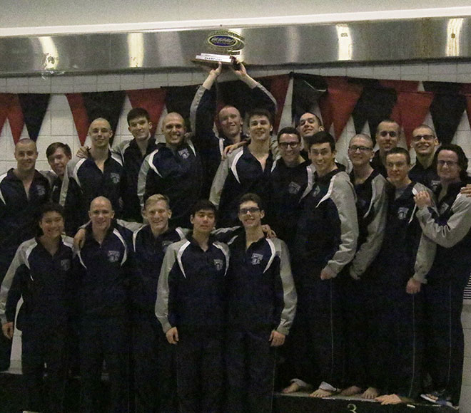 Geneseo captures men's swimming and diving title