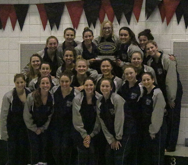 Geneseo wins women's swimming and diving championship