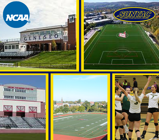SUNYAC teams selected to host, compete in NCAA playoffs
