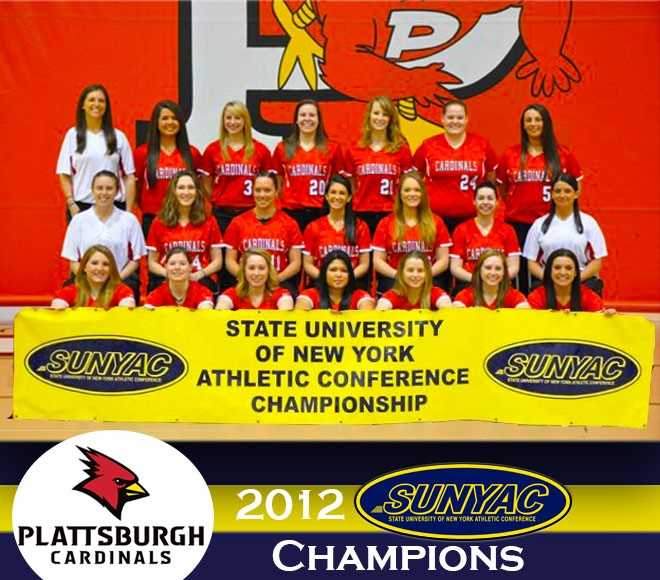 Throwback Thursday: Plattsburgh Softball Wins 2012 SUNYAC Title