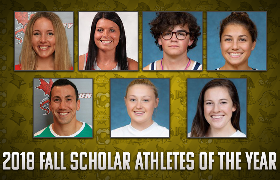 SUNYAC announces 2018 Fall Scholar Athlete of the Year honorees