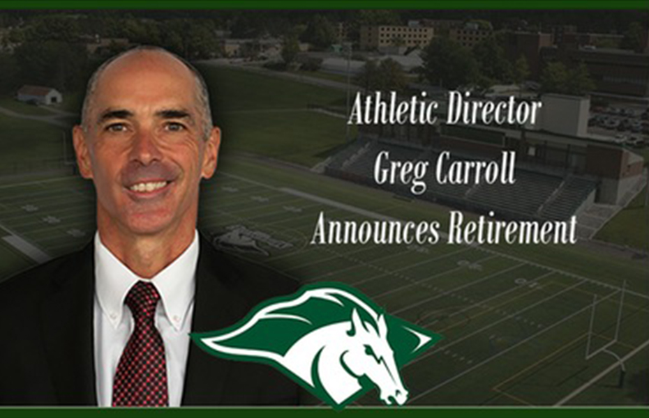 Morrisville Director of Athletics, Greg Carroll, announces retirement