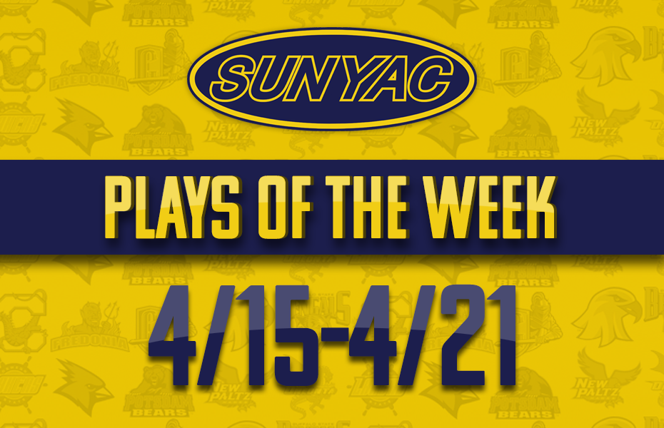 SUNYAC Spring Plays of the Week - April 15-21
