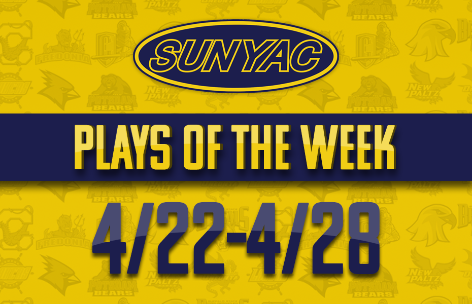 SUNYAC Spring Plays of the Week - April 22-28