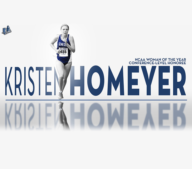 Homeyer named NCAA Woman of the Year Conference-Level Honoree