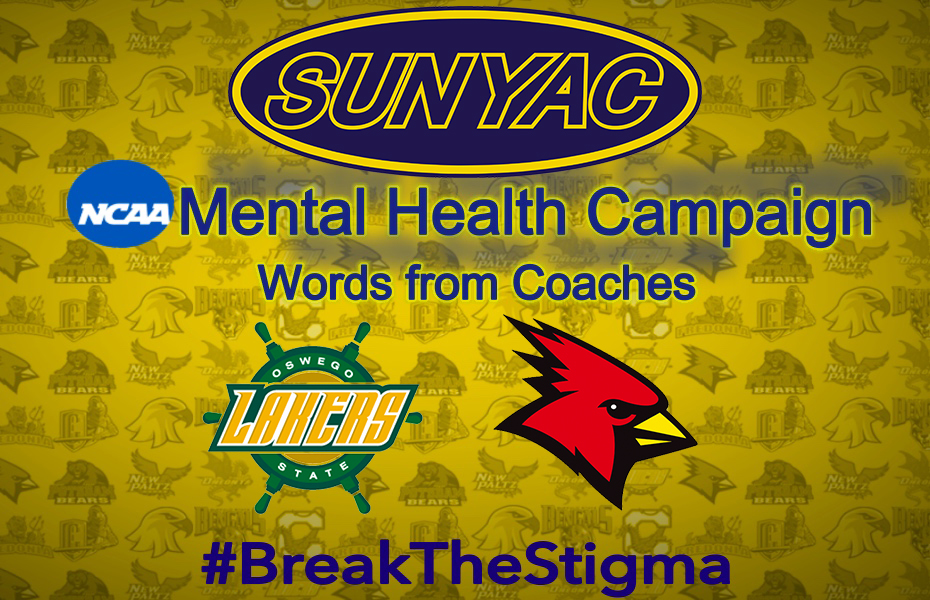 SUNYAC Coaches Discuss #BreakTheStigma for Mental Health Month