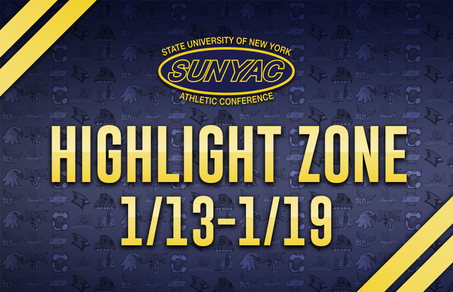 2020 SUNYAC Highlight Zone - Jan. 13-19