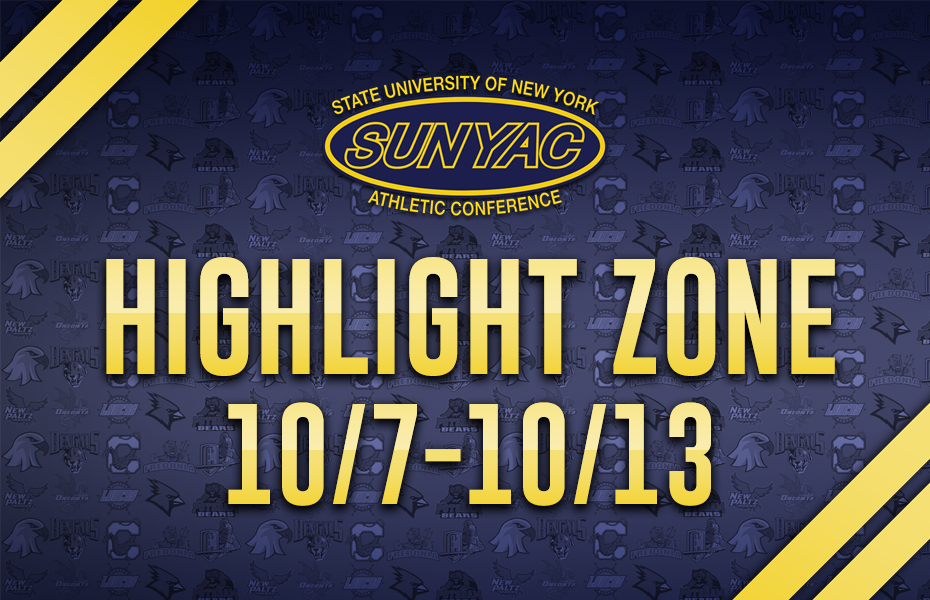 SUNYAC Highlight Zone - Oct. 7-13