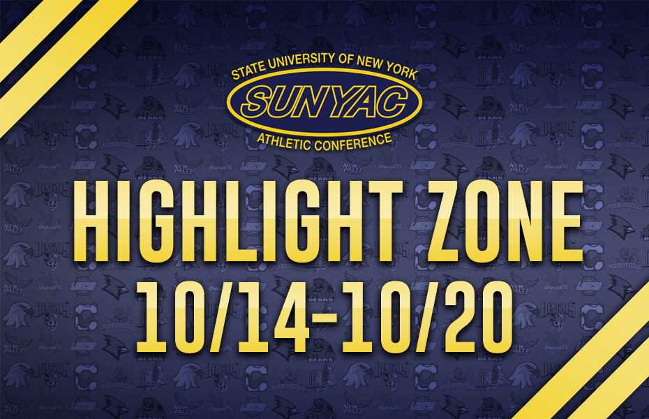 SUNYAC Highlight Zone - Oct. 14-20