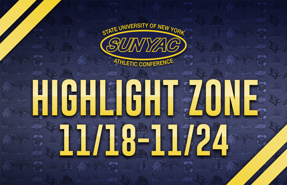 SUNYAC Highlight Zone - Nov. 18-24