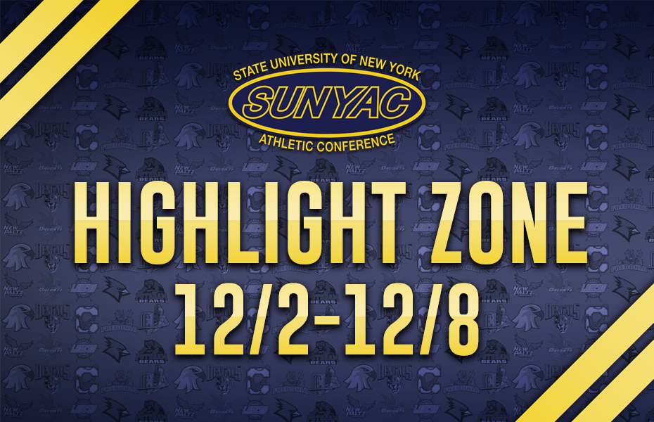 SUNYAC Highlight Zone - Dec. 2-8