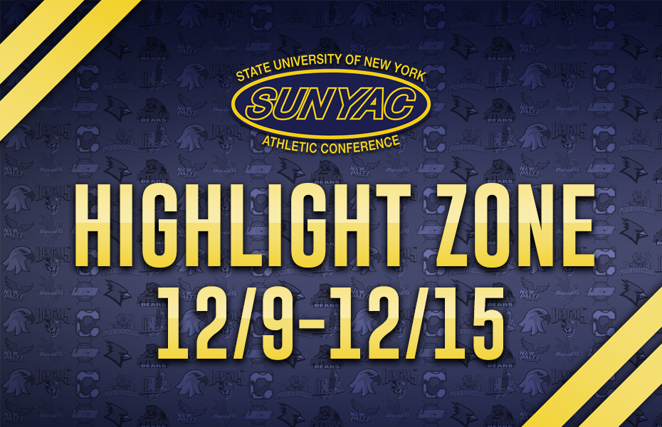 SUNYAC Highlight Zone - Dec. 9-15