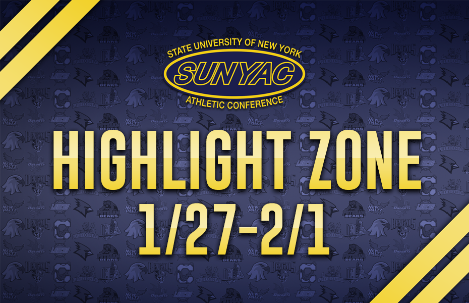 2020 SUNYAC Highlight Zone - Jan. 27-Feb. 1
