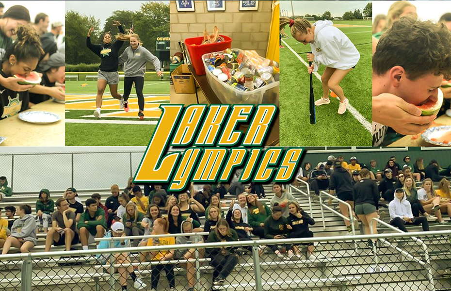 Oswego's 3rd Annual LakerLympics Helps Gather Food for Local Pantry