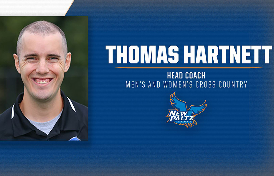 New Paltz Athletics Announces Hiring of Thomas Hartnett as Head Men's and Women's Cross Country Coach