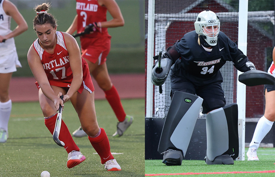 Ettere and Tumino Honored with SUNYAC Field Hockey Weekly Awards