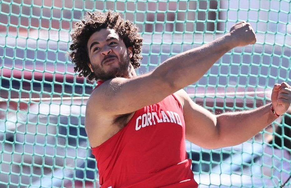 Isaiah Brunache Tabbed 2024 SUNYAC Men's Outdoor Track & Field Scholar Athlete of the Year