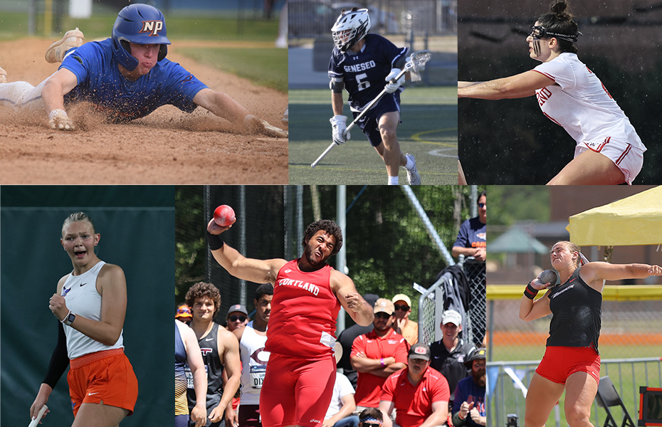 2024 SUNY Spring Scholar Athletes of the Year Released; Six SUNYAC Student-Athletes Recognized