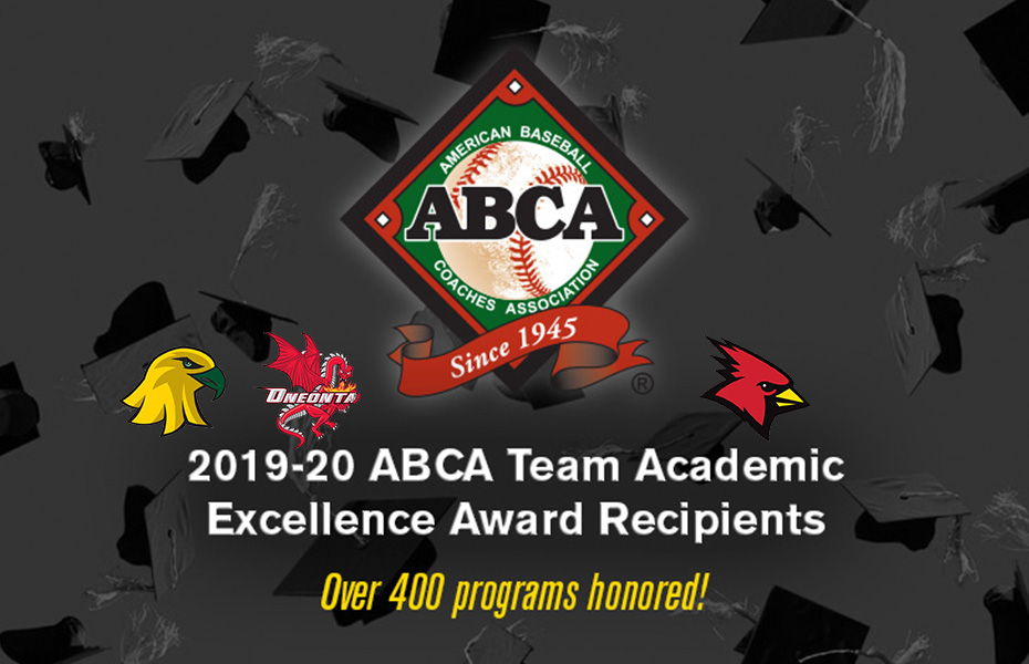 2019-20 ABCA Team Academic Excellence Award winners announced