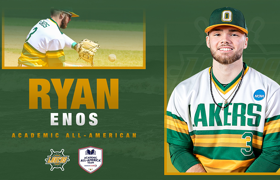 Oswego's Enos Repeats as Academic All-American