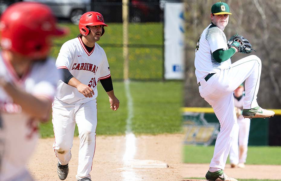 Cergol and Finnegan Take SUNYAC Baseball Weekly Honors