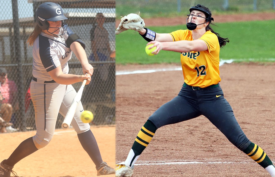 SUNYAC Recognizes Schmitz and Higgins with Softball Weekly Honors