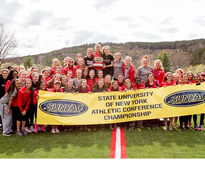 Throwback Thursday: Oneonta wins 2016 women’s outdoor track and field SUNYAC championship
