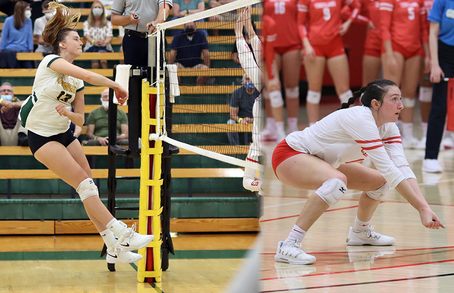 Farry and Haegele Honored as PrestoSports Volleyball Athletes of the Week