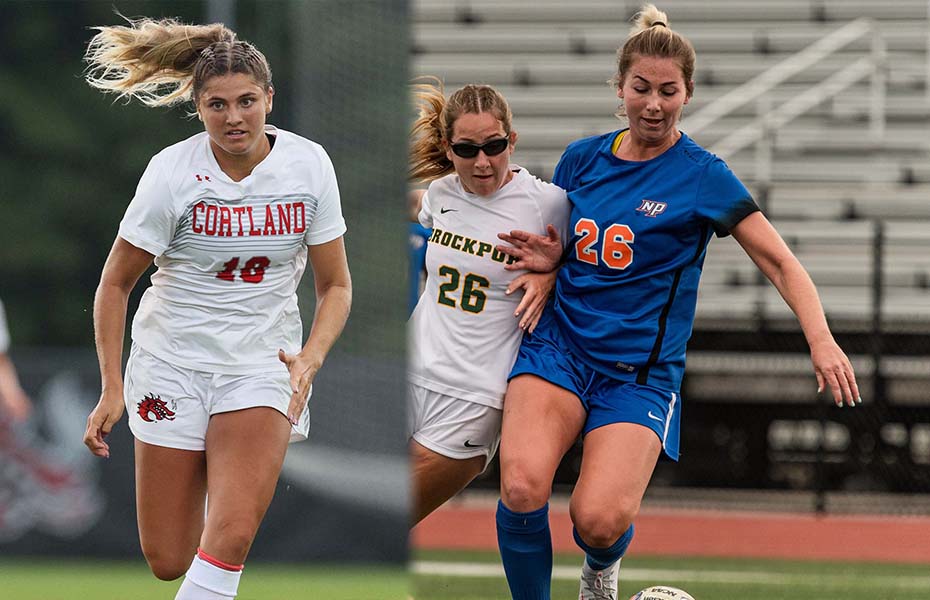 Galluzzo and Funke Tabbed PrestoSports Women's Soccer Athletes of the Week