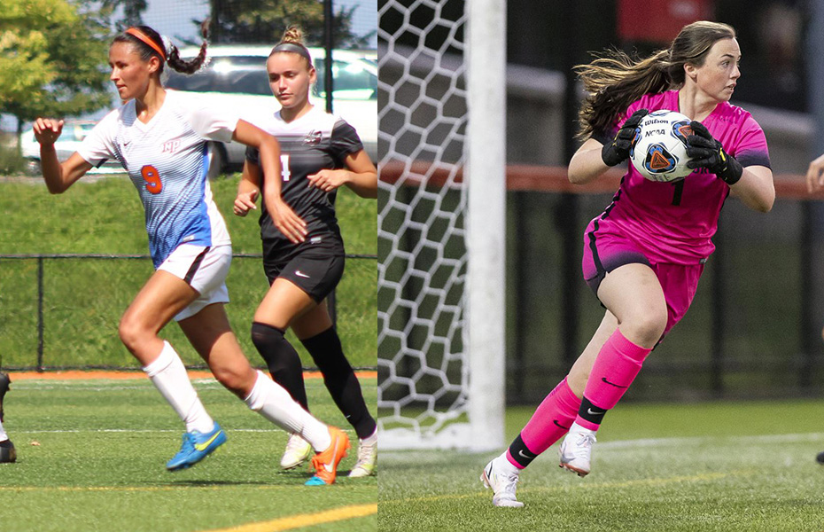 Pedroza and Ennis Selected PrestoSports Women's Soccer Athletes of the Week