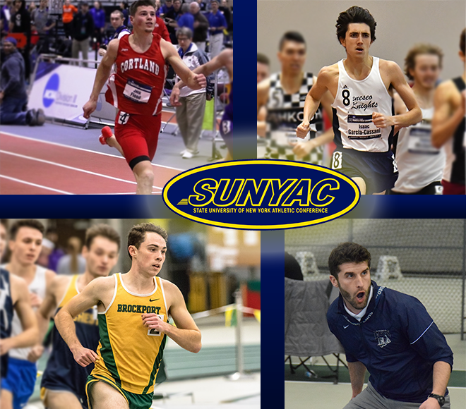 SUNYAC announces men's indoor track & field top honors