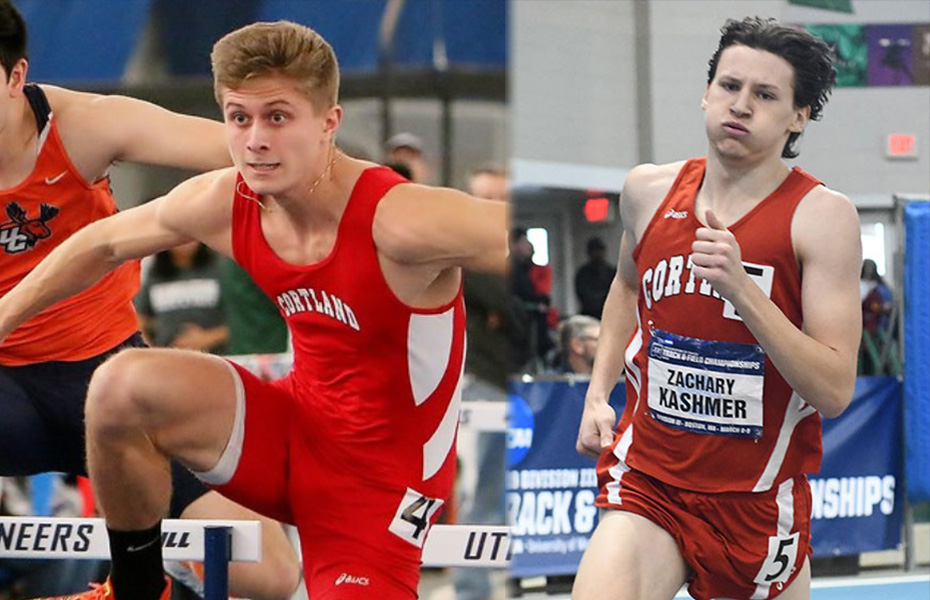 DiVittorio and Kashmer honored with PrestoSports Men's Indoor Track & Field weekly awards