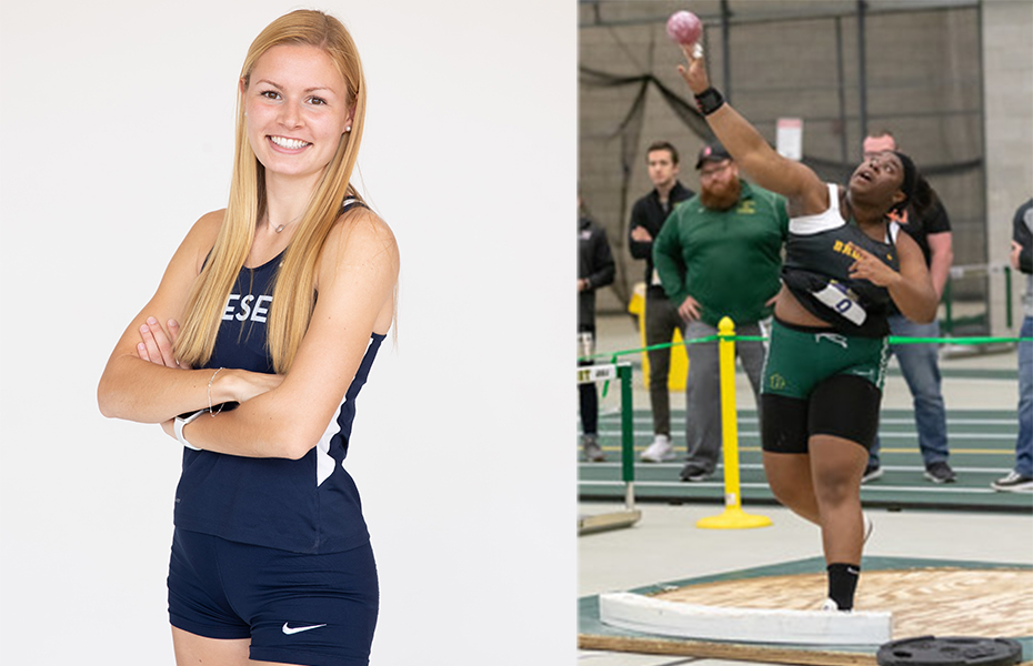 Mulder and Crockett Recognized with PrestoSports Women's Indoor Track and Field Weekly Honors
