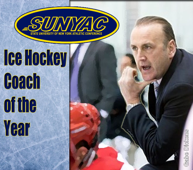 SUNYAC announces Ice Hockey Coach of the Year