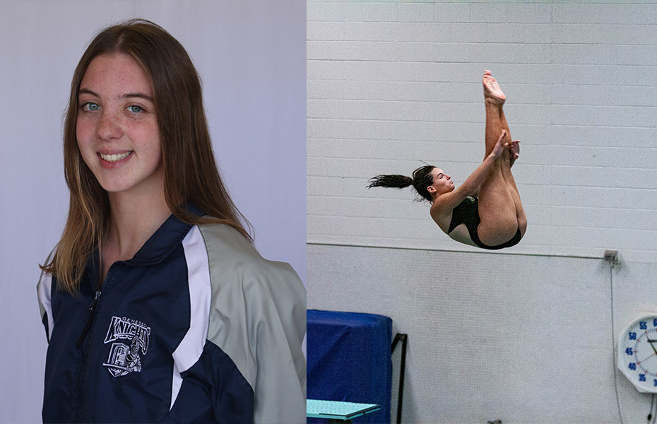 Brockman and Rossi Named SUNYAC Women's Swimmer and Diver of the Week