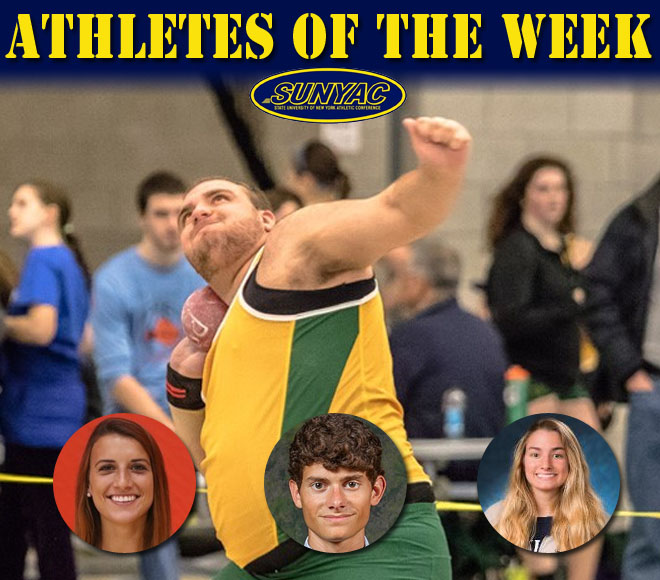 Indoor Track and Field Athletes of the Week Selected