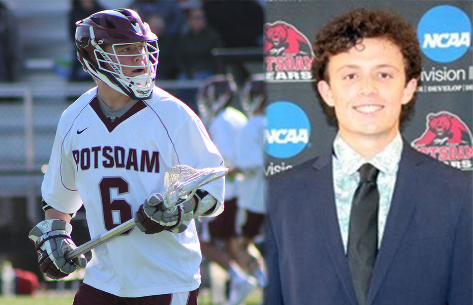 Potsdam's Talcott and Fuchs honored with Men's Lacrosse Weekly awards