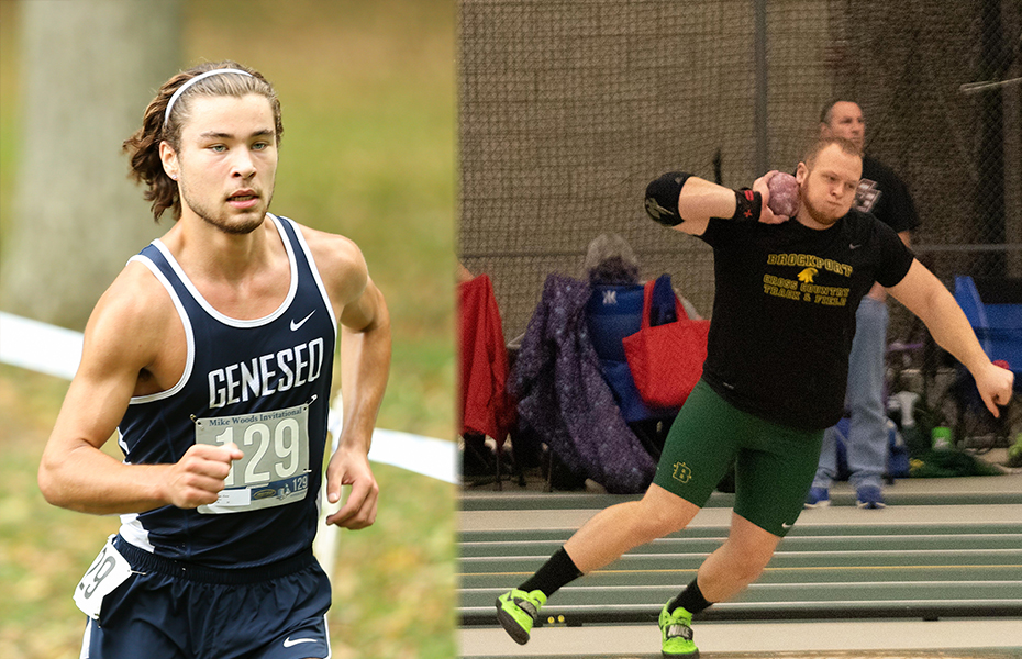 Ruggles and DeYoung receive men's track and field weekly honors